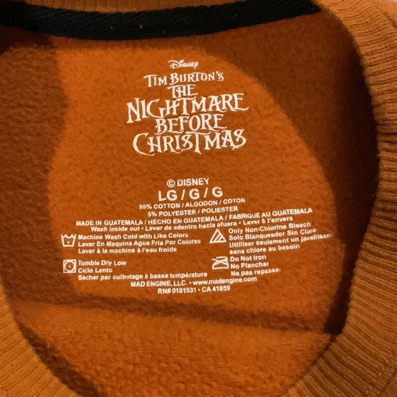 The Nightmare Before Christmas crewneck sweatshirt - lg - Picture 3 of 4